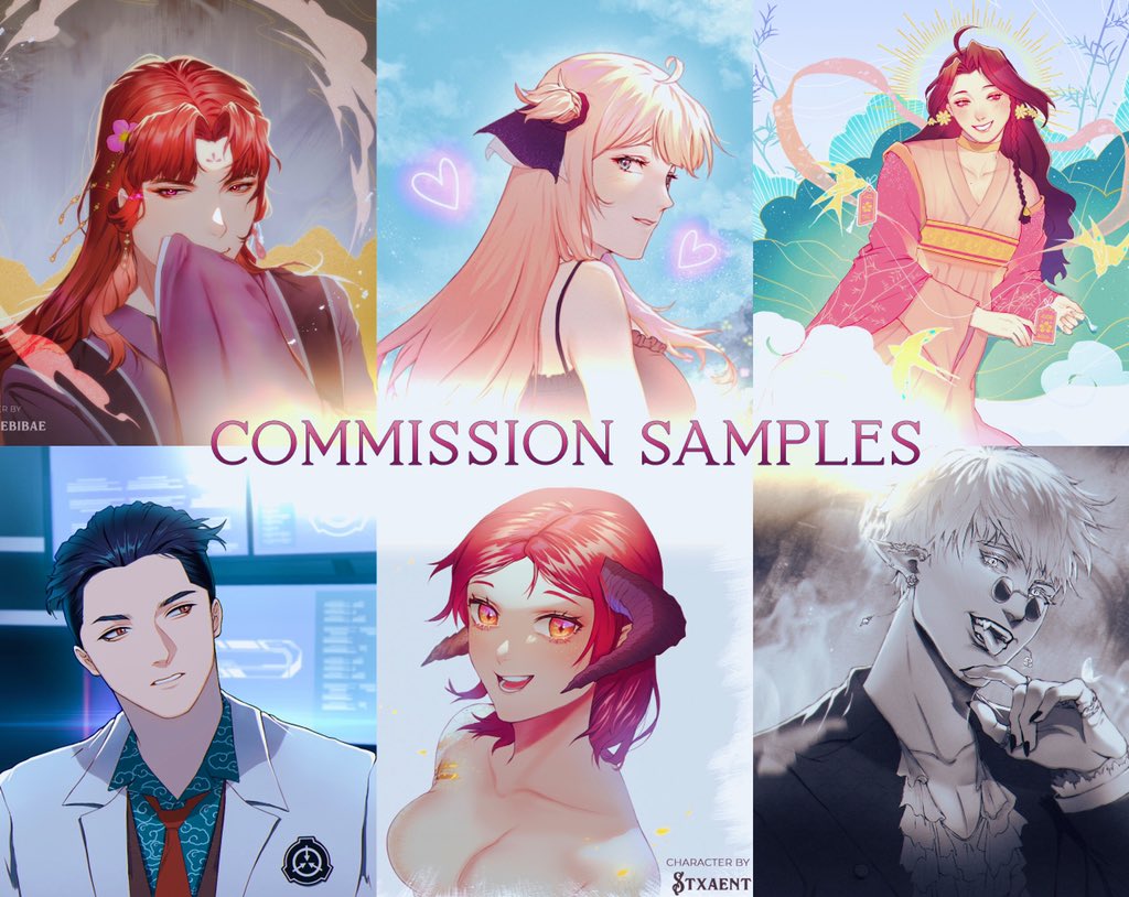 cee_pandan's tweet photo. Hola, Cee here! I'm finally open for commissions 🤗🌸🍃✨ 

I can work with various themes. Ask any questions you like~

🔮 ToS &amp; more comms info: https://t.co/95hKbJ5c8Y
🔮 ceepndn.art@gmail.com 

✧ Any interactions are appreciated! ✧ https://t.co/YnCkQ8296a