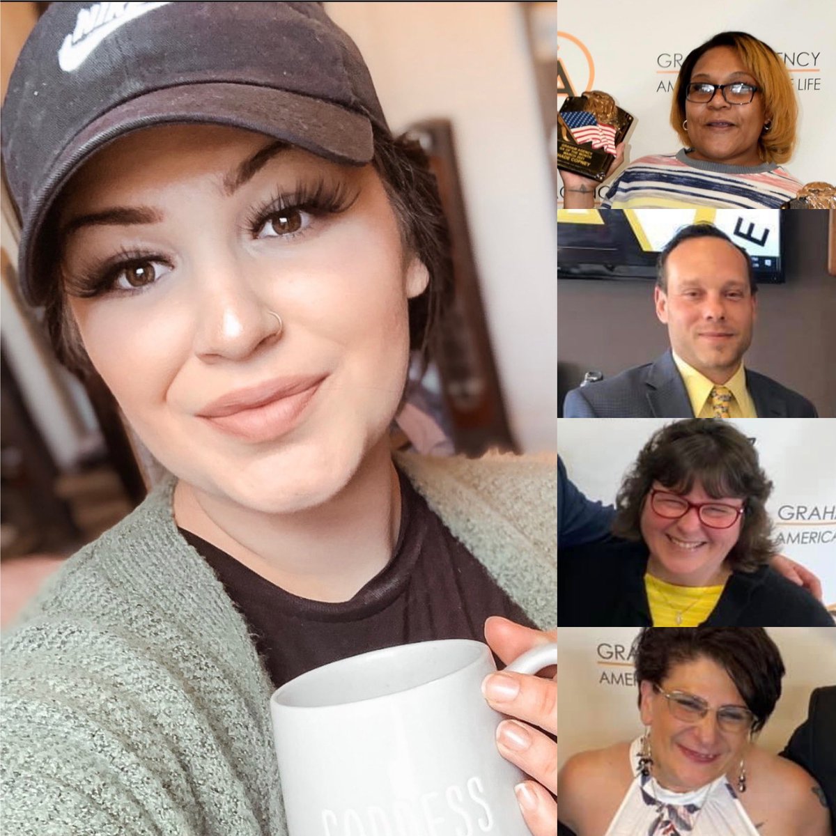 GrahamOrgAIL's tweet image. Shout out to our #Top5 TEAMmates last week getting out and helping so many members of our communities protect their financial future!
#grahamfam #Top5 #AIL #GlobeLife #ailnilico #sales #winning #recognition #pennsylvania #maryland #legacy #zoom #virtualsales #grahamagency