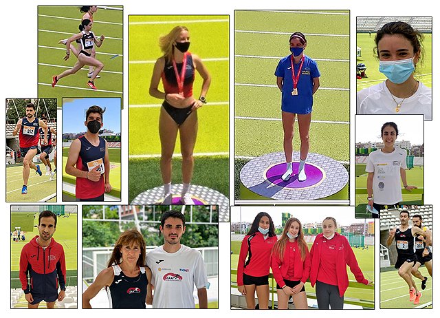 CAMPEONESAranju's tweet photo. Oro y bronce en el Campeonato de #Madrid Absoluto de #Atletismo @AtletismoMadrid https://t.co/XpUOVKqEnR @cmaranjuez @ClubAtlAranjuez @alicia_dlg_ @elenamoreno93 @agomez24100914 #DeporteAranjuez #SiempreConMascarilla https://t.co/pJRw35Iivb