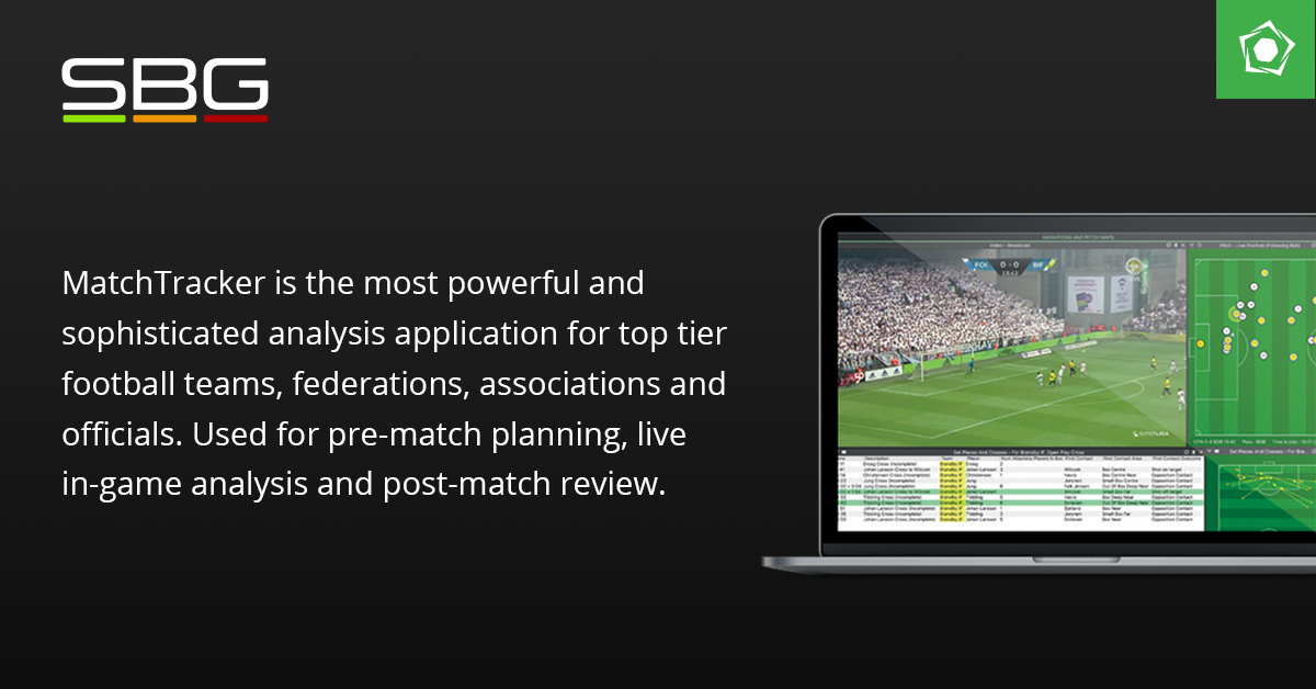SbgSports's tweet photo. Transform your performance analysis with MatchTracker. Used by 80% of the Premier League, MatchTracker is a powerful and sophisticated analysis application for elite teams.
Learn more - https://t.co/knzrCSbpkR
#SBG #MatchTracker #PerformanceAnalysis https://t.co/OyQUiHJ22h