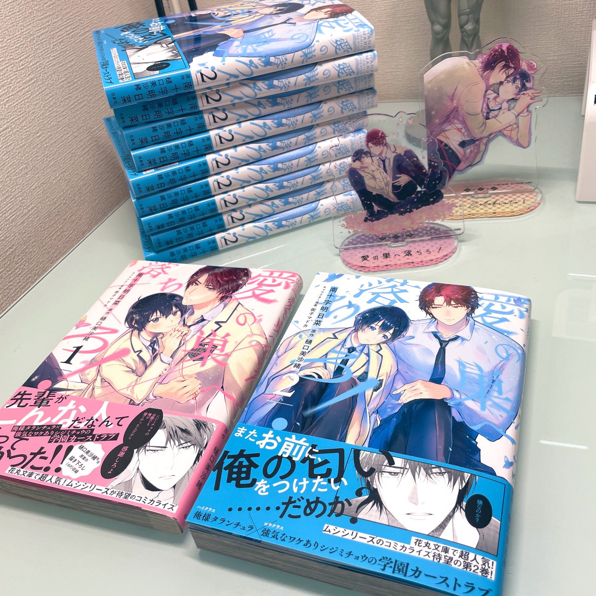 南十字 愛の巣へ落ちろ 発売 献本いただきました 以前コミコミスタジオさんに作っていただいたアクリルスタンドとともに 来週30日水曜発売 樋口美沙緒 ムシシリーズ 愛の巣へ落ちろ T Co Zzepignhjn Twitter