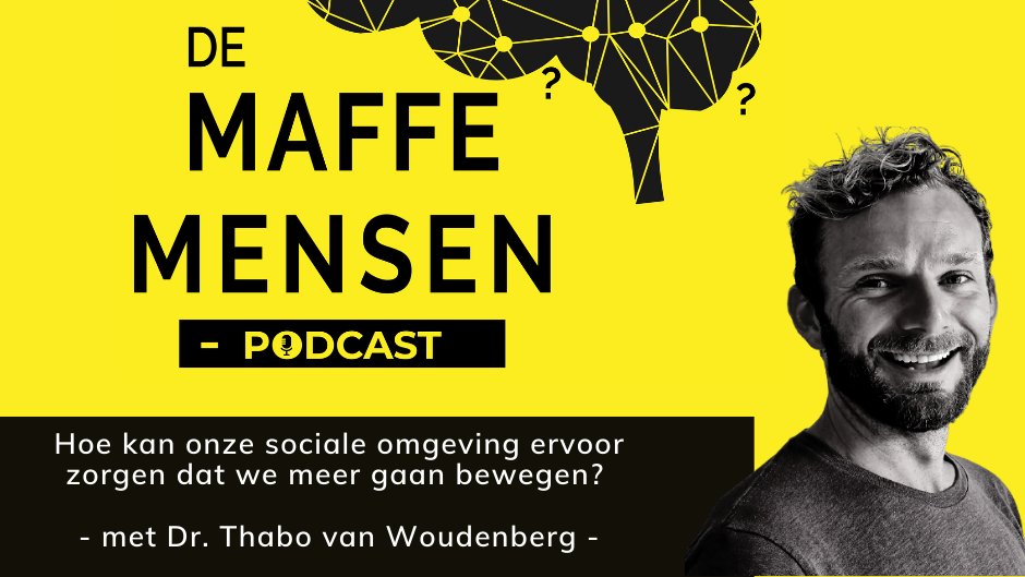 Simone Krouwer (@simonekrouwer) on Twitter photo Veel kinderen en jongeren (ook in 🇳🇱🇧🇪) bewegen te weinig. Hoe kan hun sociale omgeving ervoor zorgen dat ze meer, of juist minder gaan bewegen? <a href="/Thabovw/">Thabo van Woudenberg</a> vertelt je er alles over in een gloednieuwe aflevering van De Maffe Mensen Podcast! Check: open.spotify.com/episode/4Dx53T… 😃 Veel kinderen en jongeren (ook in 🇳🇱🇧🇪) bewegen te weinig. Hoe kan hun sociale omgeving ervoor zorgen dat ze meer, of juist minder gaan bewegen? <a href="/Thabovw/">Thabo van Woudenberg</a> vertelt je er alles over in een gloednieuwe aflevering van De Maffe Mensen Podcast! Check: open.spotify.com/episode/4Dx53T… 😃