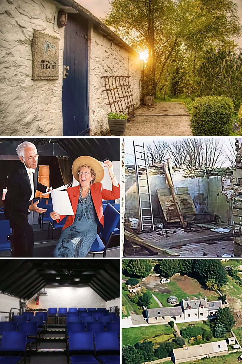 SwallowTheatre's tweet photo. 25 years old today!   On 22 June 1996 The Swallow Theatre hosted its first official event.  Founders David &amp; Jill Sumner had held informal play readings and performances in the garden for friends until following their dream to build their own theatre.
#theatre #southwestscotland https://t.co/VfNKJc1T6G