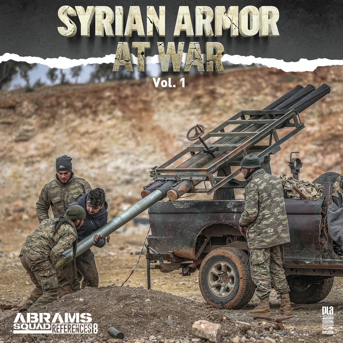 AbramsSquad's tweet photo. ABRAMS SQUAD REFERENCES 8 - SYRIAN ARMOR AT WAR. Vol.1 -Don’t miss it!  #AbramsSquad #ARMY #ArmedForces #armor #Military #book #Defense #war #gun #WarMachine #Syria #Syrian #combat #magazine #Tank #wheels #truck https://t.co/uofxzfSvVk