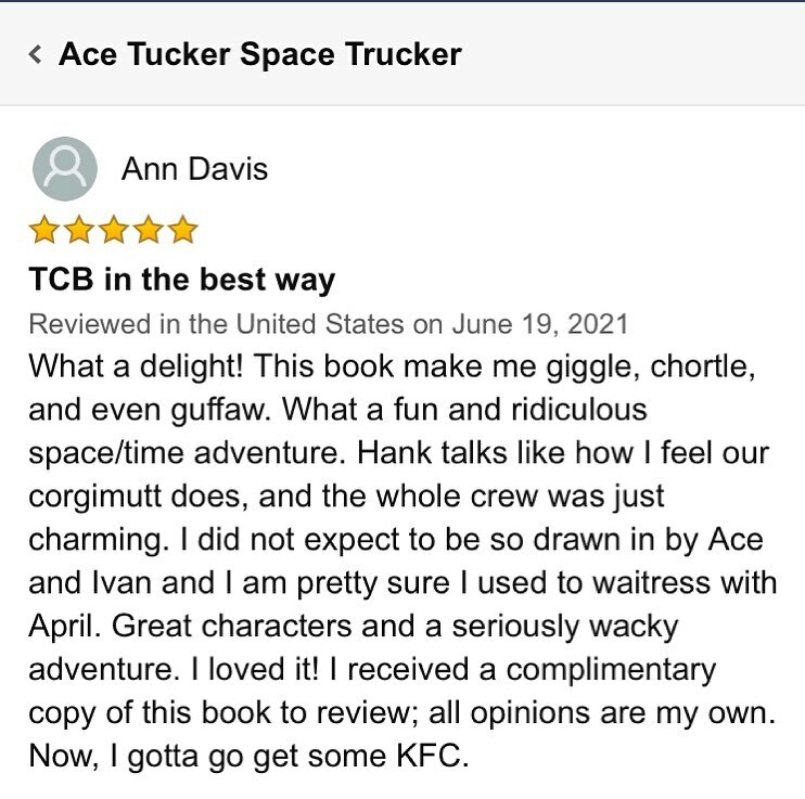 Pretty good review of Ace Tucker Space Trucker