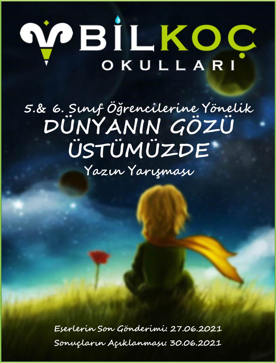 bilkocokullari's tweet photo. @diysaddernek (Diyarbakır Yazarlar ve Şairler Derneği) ile ortak olarak düzenleyeceğimiz 5. &amp; 6. sınıf öğrencilerimize yönelik düzenleyeceğimiz "DÜNYANIN GÖZÜ ÜSTÜMÜZDE" isimli yazın yarışmamız bugün itibariyle başladı.

Kalemler hazırlansın, yarışmamız başladı! https://t.co/sQStYvf0nx