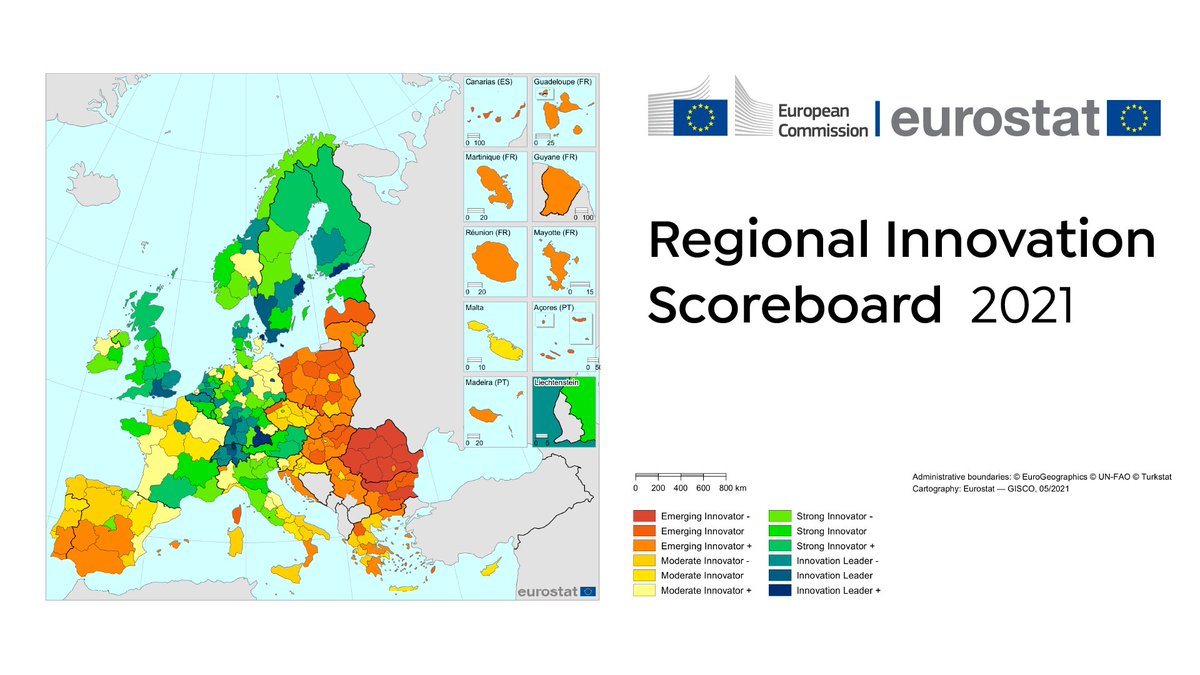 🇪🇺📈 La <a href="/ComisionEuropea/">Comisión Europea en España</a> ha reconocido a Euskadi como un “polo de excelencia” por ser un territorio de alta #innovación en un Estado de innovación moderada. 

Además, por primera vez el rendimiento de Euskadi es superior a la media de la UE.

📎 ekogarapena.eus/2TVuEAo