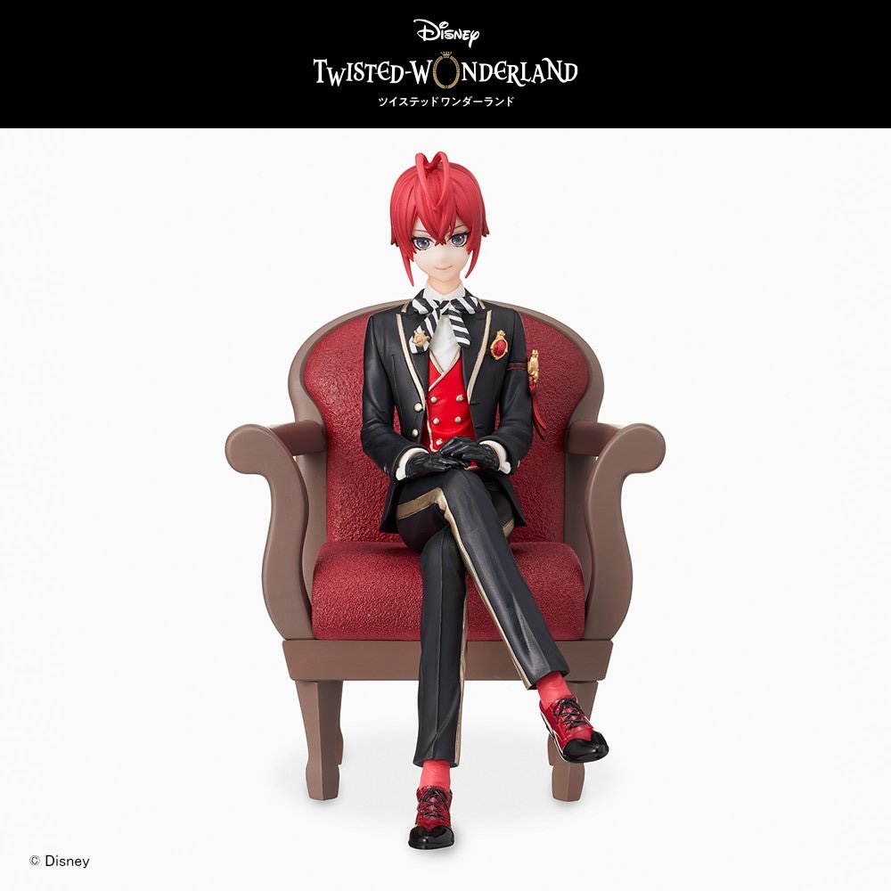 椅子に座ったリドルのフィギュア！ セガプライズ『ディズニー