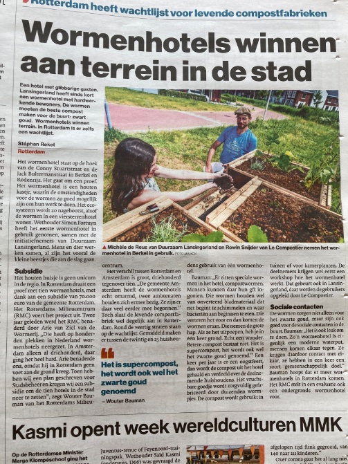 rinibiemans's tweet image. En dat is heel mooi 😀 #wormenhotel