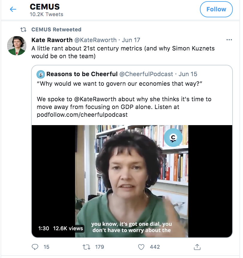 Few posts from CEMUS to show their stars, it's all our BFF heroes, these are described in this thread first follows of prof. Julia. Surprised? All are ecosocialists:Kimberly is one more top catch here, bit later: