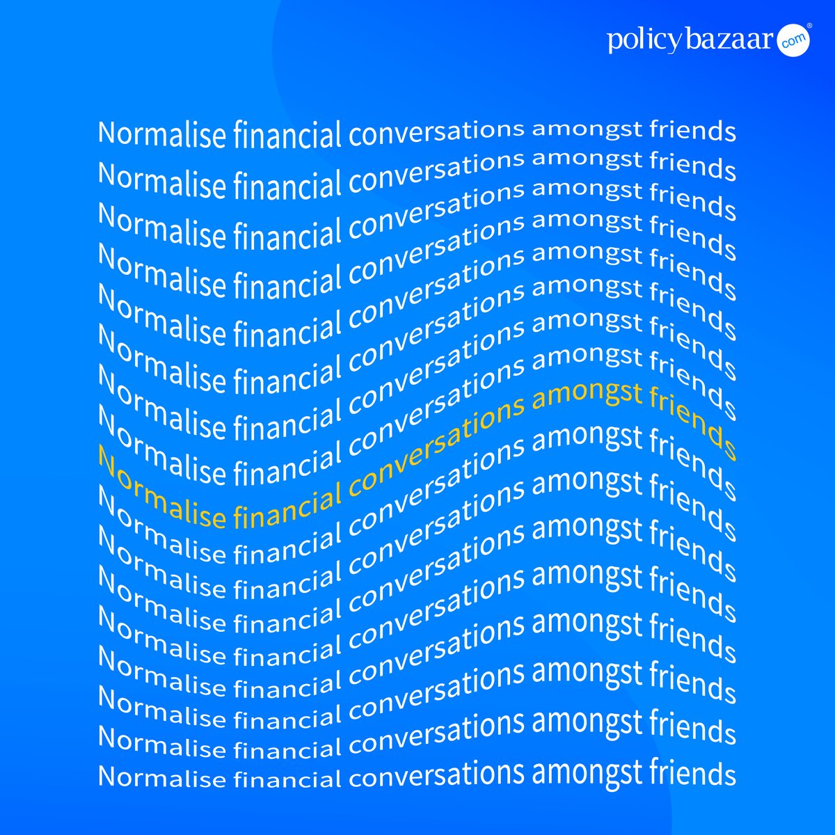 policybazaar's tweet photo. The more you discuss finance with the people around you, the more experience you gain. Invest smart and early. Simply log on to https://t.co/SFawxLNeHE
#Policybazaar #AskPB #AapkaAsliSupportSystem #Finances #FinancialHealth #InvestWisely #SafeFuture #SecureFuture https://t.co/8jQXA5ifBM