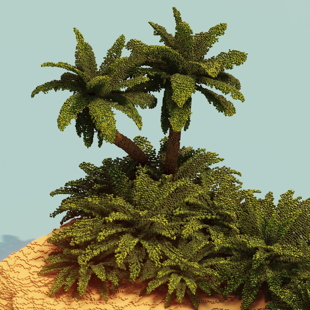 finally finished it✨🌴
another largescale voxel landscape hope you like it 🙌
.
#voxel #voxelart #magicavoxel #WIP #wipart #artwork #3dart #minecraftart #Minecraftbuilds #lowpoly #Polygon #lowpolyart