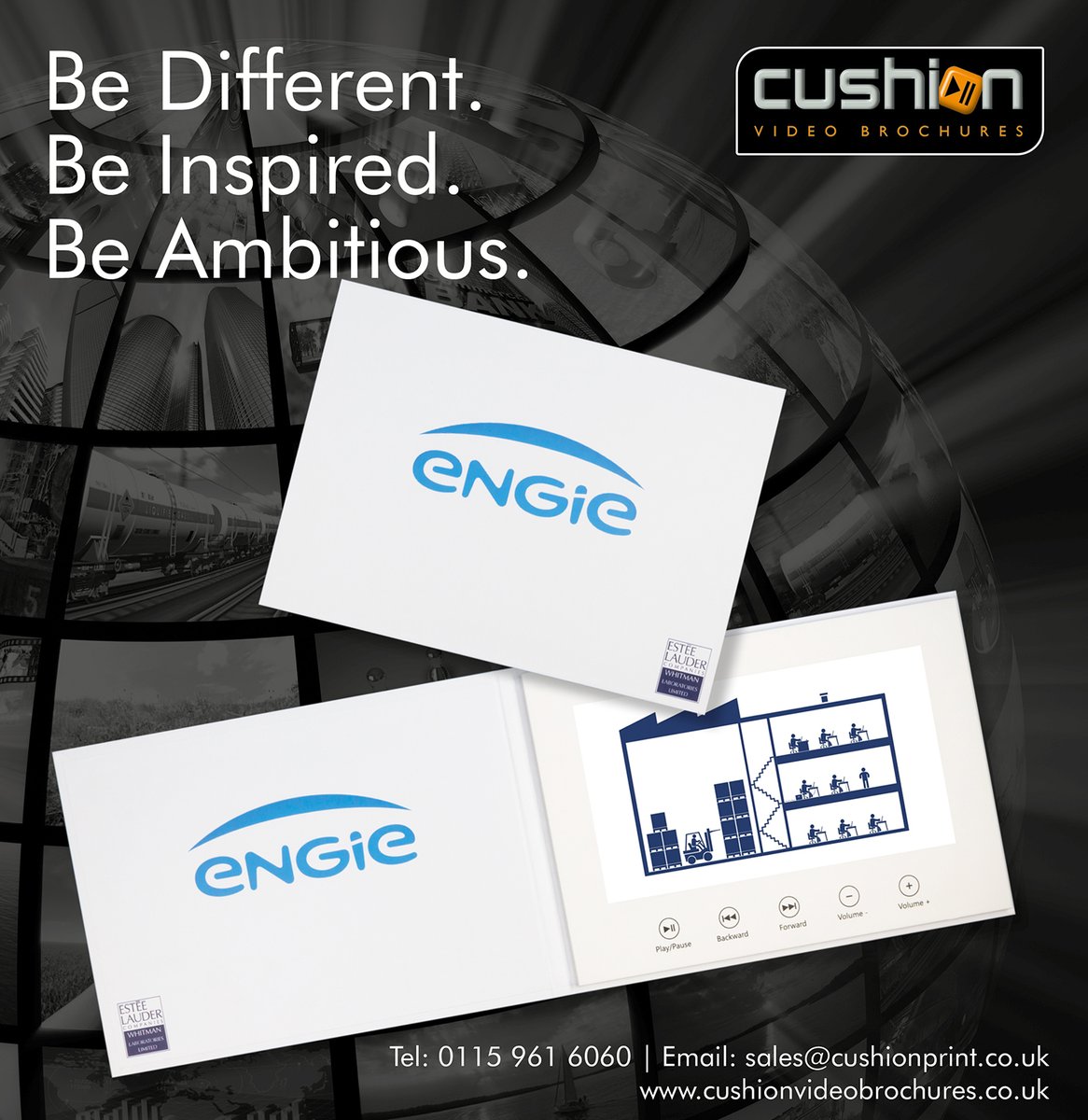 CushVidBroch's tweet image. Cushion Video Brochures - It is rechargeable and you can change your videos easily and at anytime. Ring 0115 961 6060 or email us at sales@cushionprint.co.uk to speak to our friendly team.
#cushionvideobrochures #videobrochure #hdscreen #print