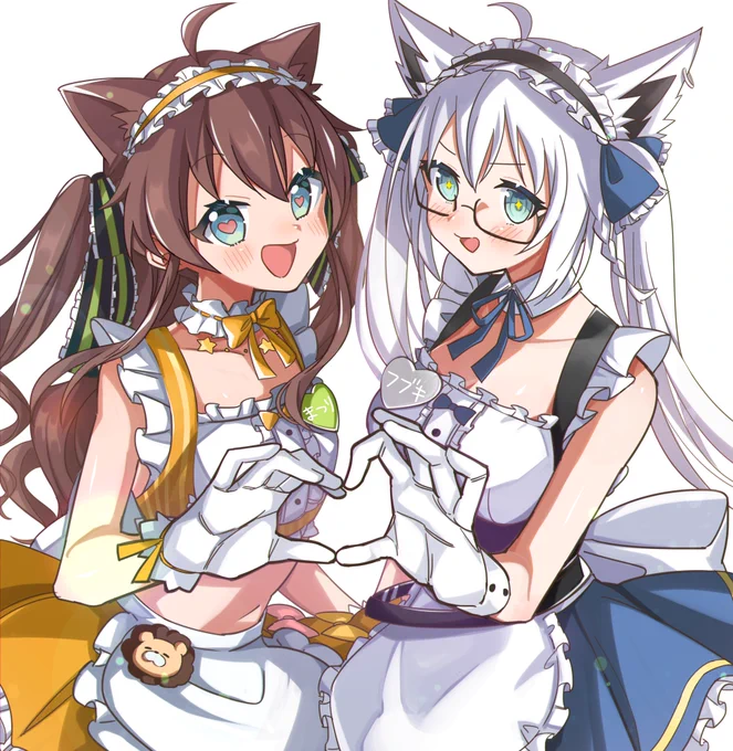 💗
#絵フブキ #祭絵 #夏色吹雪 