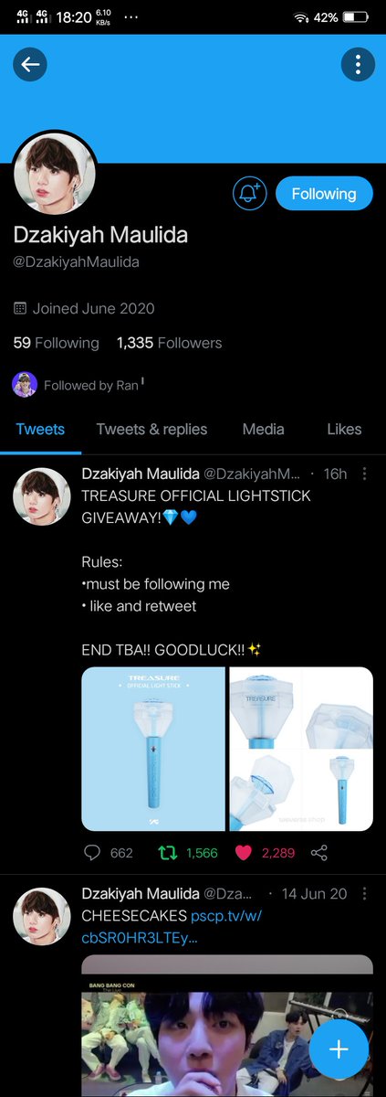 IDza27's tweet photo. @DzakiyahMaulida Rules done...
Makasih GA nya kak and wish me luck 💙 https://t.co/AD4XPjrZHJ