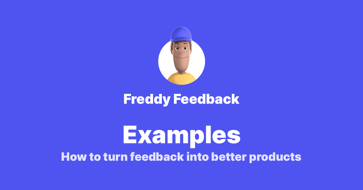 FreddyFeedback's tweet photo. Curious to see how some of our customers use our tool? Check it out here: https://t.co/IDXWP2TB9l https://t.co/84Viz9BpLD
