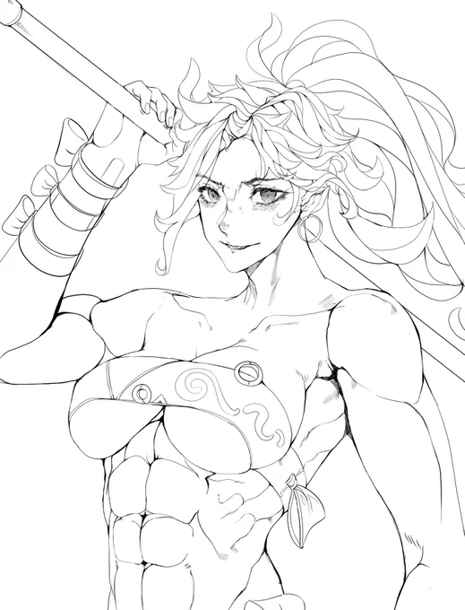 Summer momo, will color later cause hand is dead 