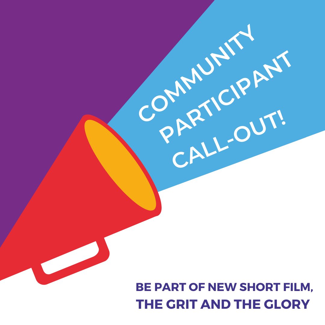 CuriousArts's tweet photo. 📣 Community Participant Call Out! Willing to share your grittiest &amp; most glorious moments? Be part of new short film The Grit and the Glory in partnership with @northernstage. Need to be North East based &amp; able to film for 30 mins on Sat 26 June. Email hello@curiousarts.org.uk https://t.co/2bEE7oOIig