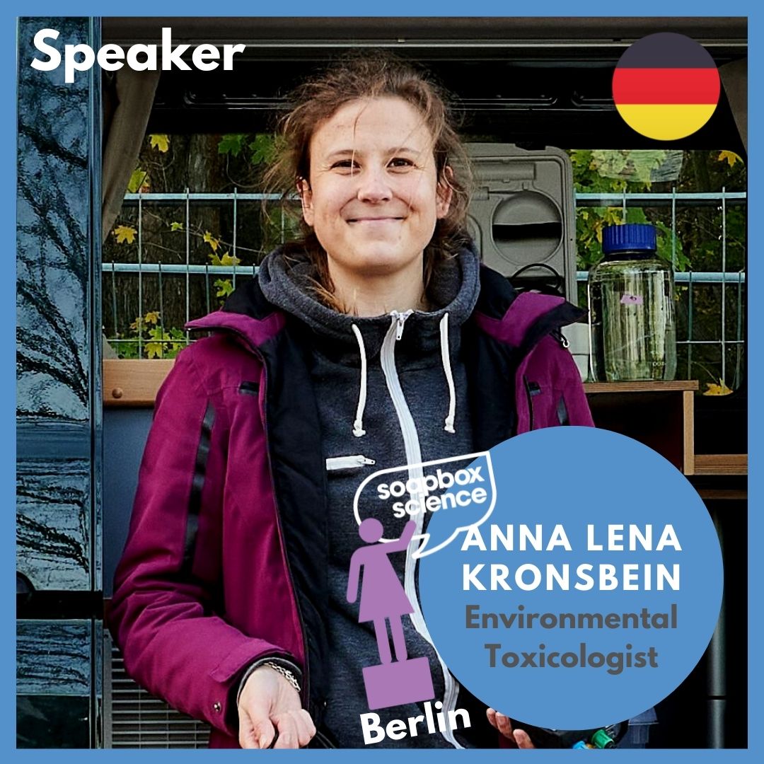 berlin_soapbox's tweet image. 🇬🇧 Last but not least!!

🇩🇪 Und zur guten Letzt!

1⃣2⃣ Anna Lena Kronsbein (Environmental Toxicologist)

We are so so excited for Saturday!

🗓 June 26
⏰2-5pm
📍 Washingtonplatz, Central Station

#scicomm #wisskomm #WomenInSTEM #womenInScience