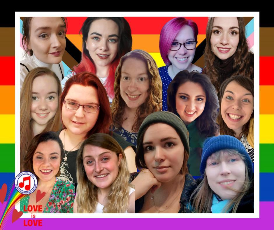 Happy Pride from the LABBS Youth Chorus!  

We are proud of every single one of our members. We are constantly working to make sure that everybody feels welcome and that we create a safe space for people to express themselves however they need to. 

#LoveIsLove #Pride #Inclusive