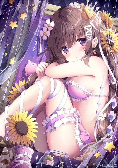 夜と向日葵 