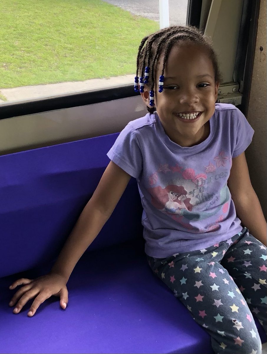 CaresRaeford's tweet photo. Mobile Mentoring Bus Update:
Engine: Looks great.  
Child friendly: Approved.  
Launch Date: ANNOUNCEMENT Coming this week!! 💜🧡💜🧡 https://t.co/HoHS5giWK0