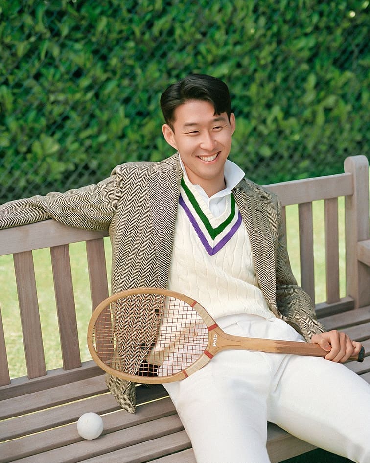 TranSPURS on Twitter: &quot;🎾 Heung-min Son is one of the faces of Ralph Lauren's all-star Wimbledon campaign. #THFC #COYS… &quot;