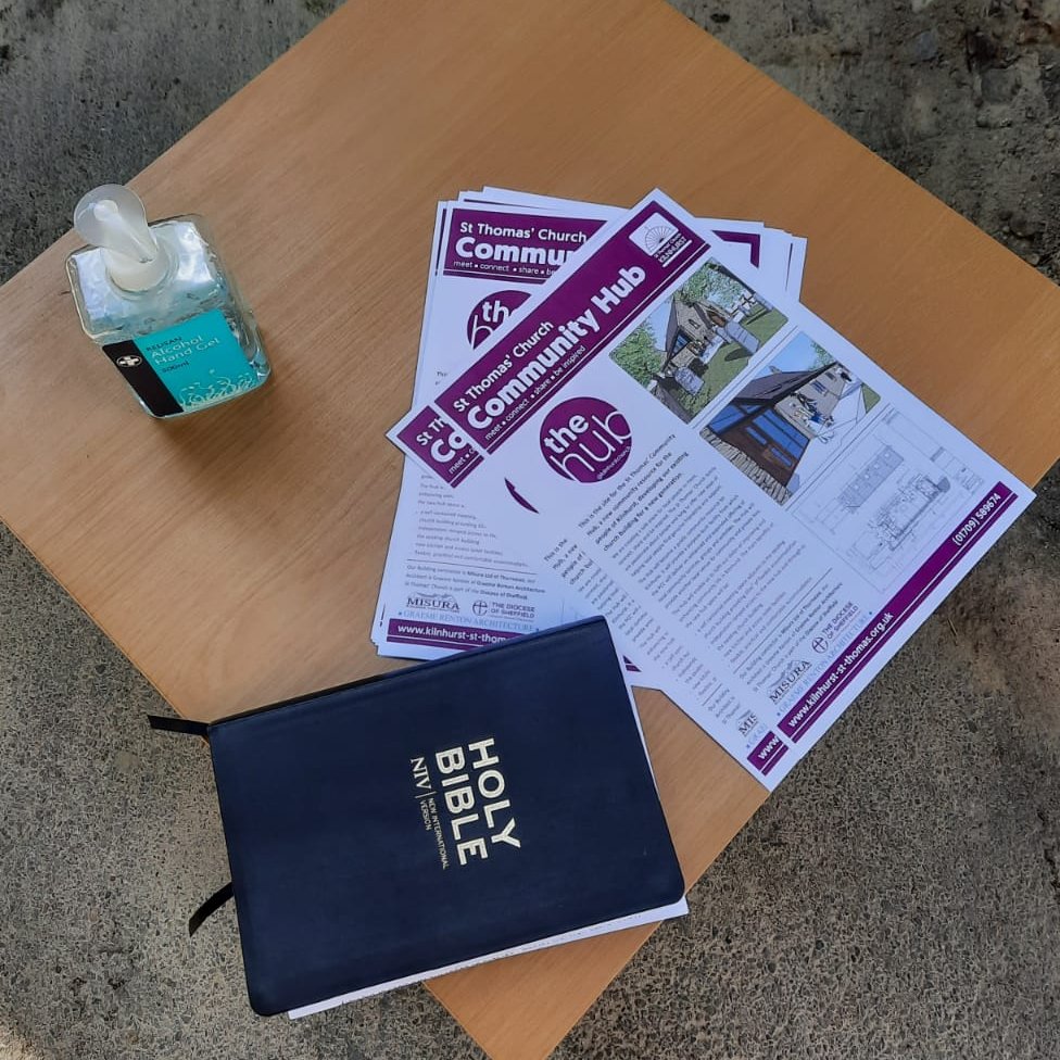 kilnhurstchurch's tweet image. What an absolute joy for us to hold the ground-breaking ceremony for our Community Hub. Members of the project team and invited guests joined us for a short time together. Our vicar @andybrewerton said a few words and committed the project to God in prayer.