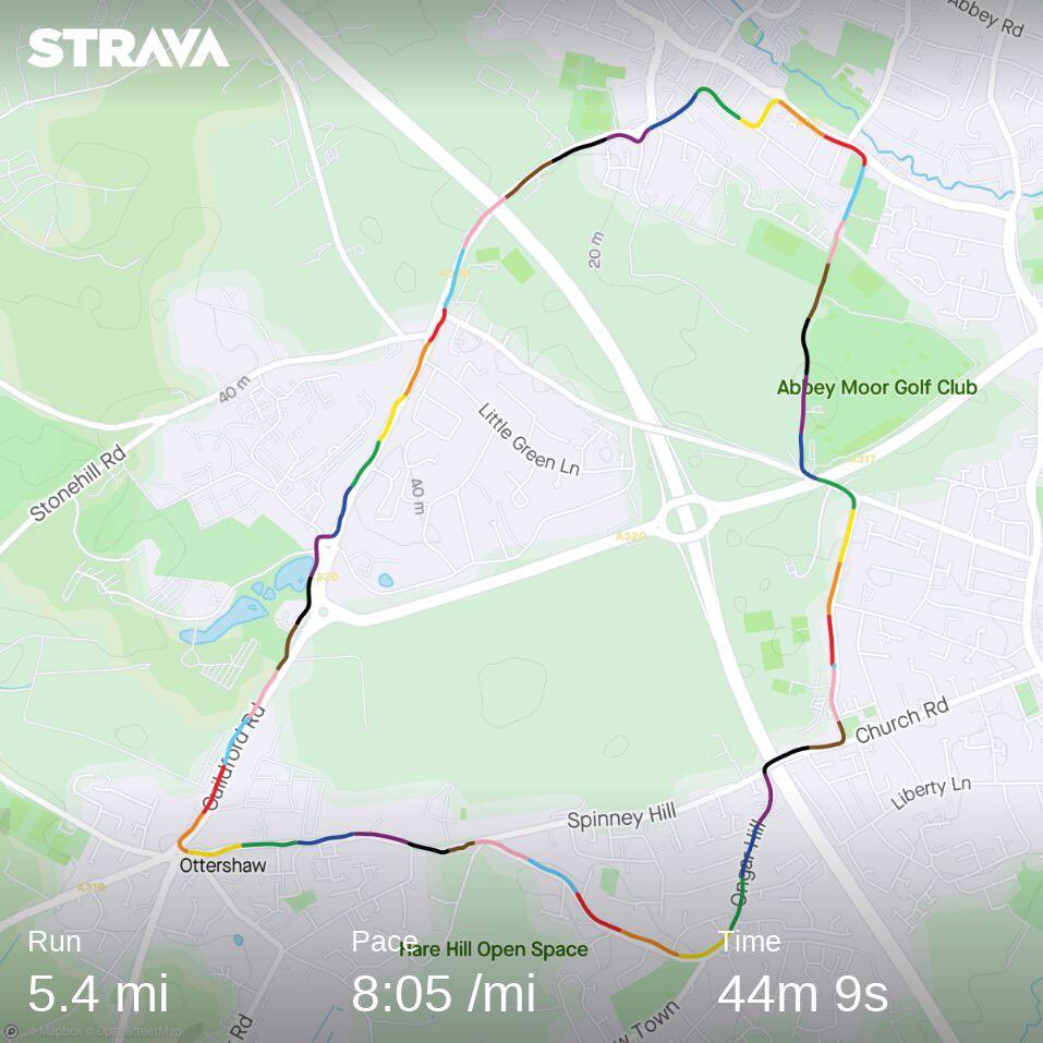 CC1173's tweet photo. Sneaky 5…mixed Pace,a couple of Hills to boot and I bagged myself 4 @Strava Trophy’s! Just don’t tell my Leg 😬 #takingiteasy #runner #running #backtoworktomorrow #ukrunchat #illpayforthat https://t.co/V6oWyFgCC8