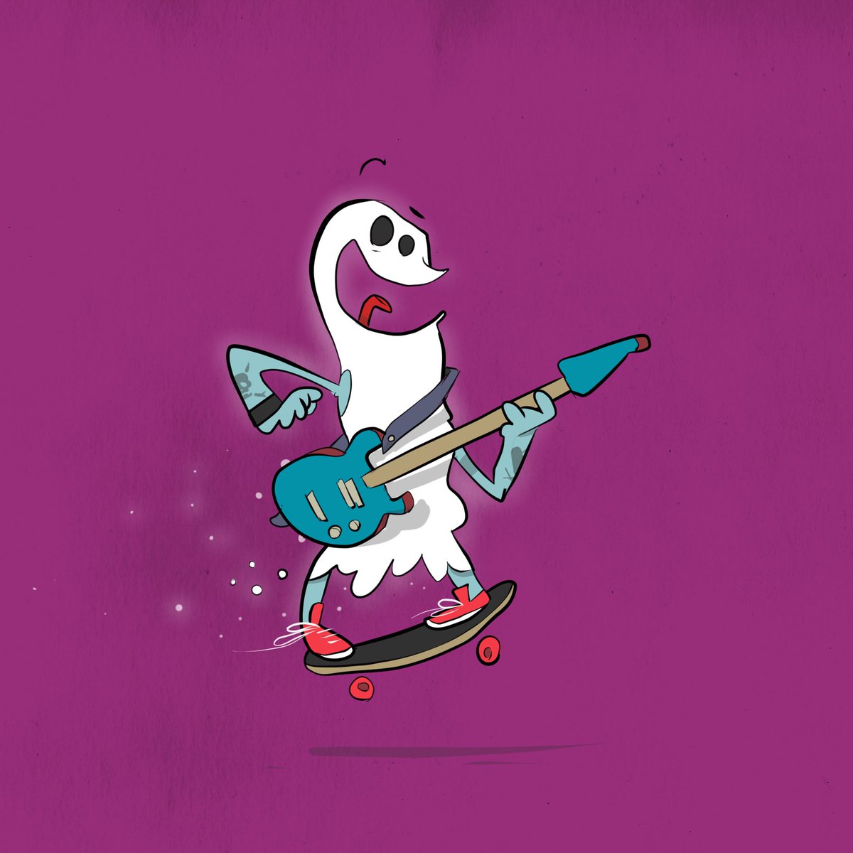 david_buist's tweet photo. Who else is excited for some new @teenbottlerock ? The new song and video for Ghost Story is awesome and I can't wait to hear more!👻🤘
#ghostStory #teenagebottlerocket #sk8 #sk8orDie #sk8AndDie @fat_wreck #characterdesign #sicksesh #punk #punkrock https://t.co/0UGDnSh0gx