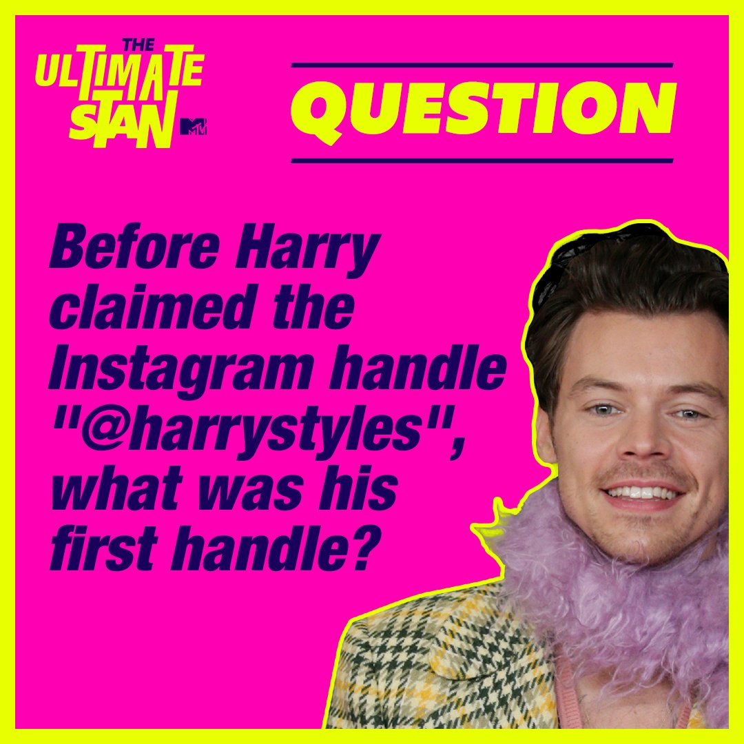 mtvasia's tweet photo. oh, honeyyyy~~~ ahhhh~~~ #Stylers, sweeten up your weeknight with some fun and simple trivia of our king @Harry_Styles! πβ€ should be a walk in a park for all of you yes?
#MTVTheUltimateStan #MTVUltimateStan #HarryStyles https://t.co/ee3OT2e3qX