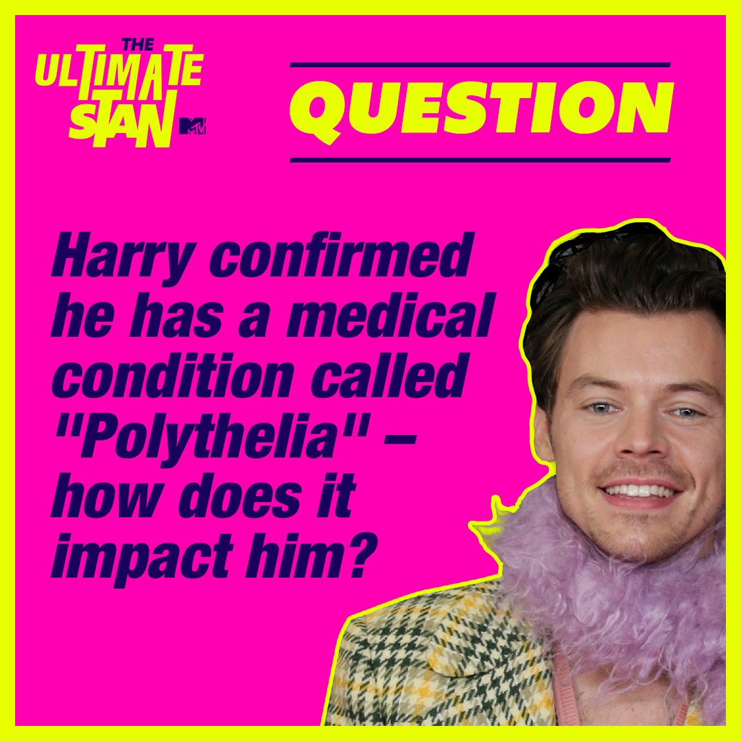mtvasia's tweet photo. oh, honeyyyy~~~ ahhhh~~~ #Stylers, sweeten up your weeknight with some fun and simple trivia of our king @Harry_Styles! πβ€ should be a walk in a park for all of you yes?
#MTVTheUltimateStan #MTVUltimateStan #HarryStyles https://t.co/ee3OT2e3qX