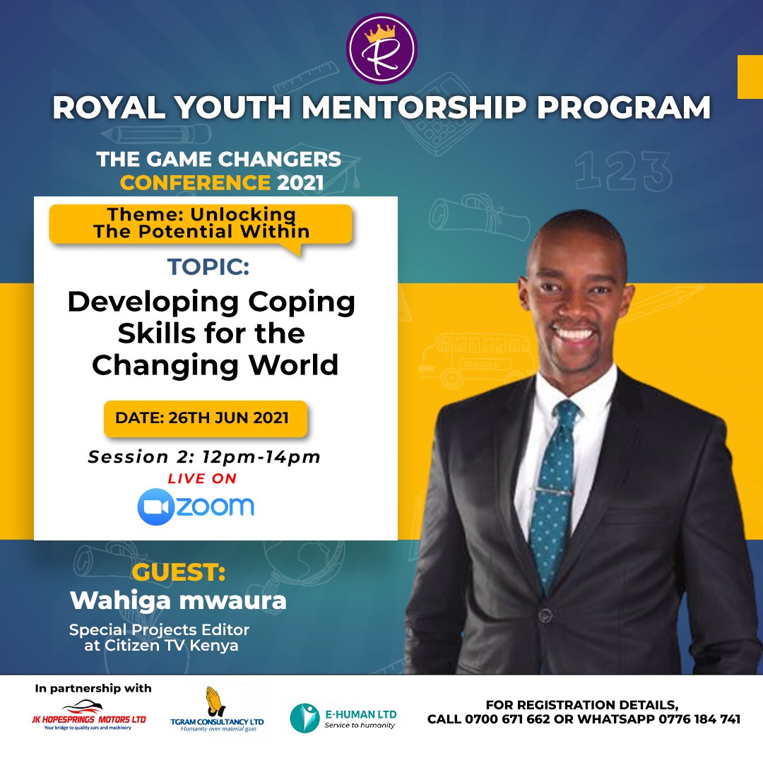 ProgramRoyal's tweet photo. GAME CHANGERS CONFERENCE 2021
💪💪Unlocking The Potential Within💪💪
Click here to register https://t.co/q5QWmTtZt8
#gamechangersconference
#gamechangers
#rymptransforms
#royalmentorshipprogram
#royalmentorship https://t.co/t3hiCEZfTg