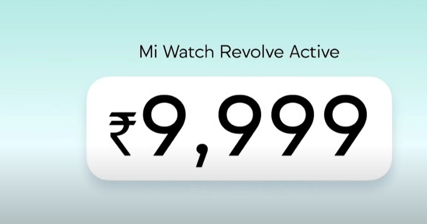 tech24naveen's tweet image. #MiWatchRevolveActive