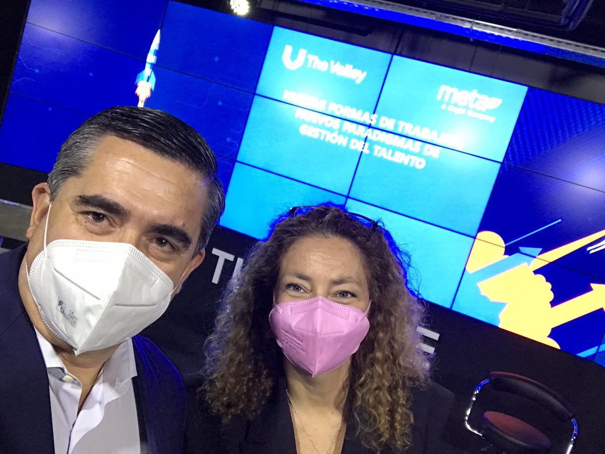 frangcabello's tweet photo. Ensayos temprano en @TheValleyDBS con @Meta4_es en la presentación  de su informe “nuevas formas de trabajar,nuevos paradigmas de gestión talento” que interesante a las 10 en directo @ForoRRHH @GuadaGSoto https://t.co/oZ4JtBYfC7