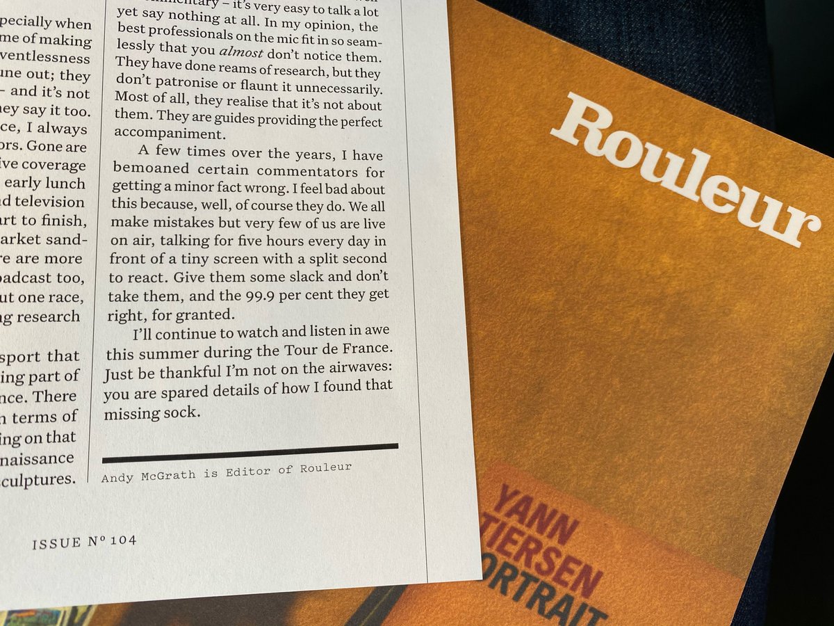 Come on <a href="/Andymcgra/">Andy McGrath</a> ! How did you find that missing sock!? Talk me through it....