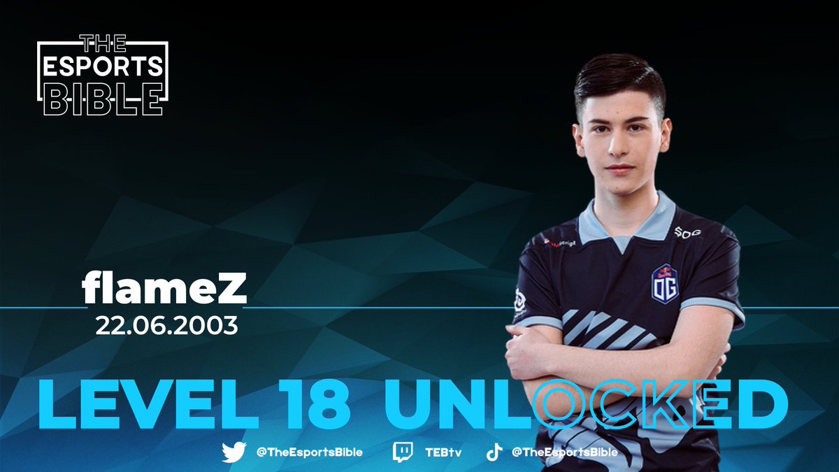 CCT_CS's tweet photo. The most exciting young player of 2021, @flameZcsgo, currently of @OGcsgo celebrates his 18th birthday today!
We hope you have a great day and keep bossing it in CS:GO!
#Level18๐ #Unlocked๐ https://t.co/CIvlSrg98z