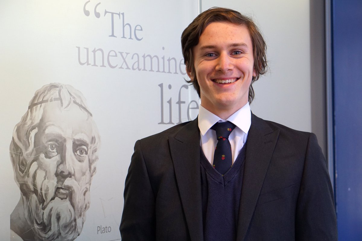 RGSGuildford's tweet photo. #RGSAcademic Congratulations to Mattie for being shortlisted from over 6,000 entries for the NCH London Essay Competition with his essay on Art History, Should the West return cultural artefacts to their former colonial territories? https://t.co/KLxifHXjUd
