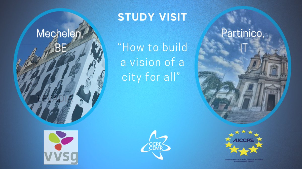 #IncluCities | #StudyVisit #4

Day-2 of the virtual visit between #Partinico🤝 <a href="/StadMechelen/">Stad Mechelen</a>!

 🔹Yesterday, we talked about Policy participation and inclusive communication;✨
 🔹Today, we'll focus on Accessible services, language initiatives and empowerment of newcomers