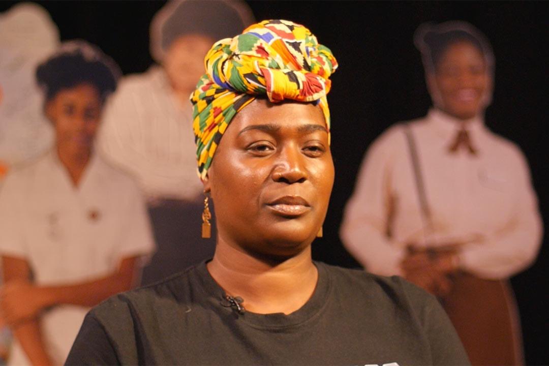 An edit of the powerful and moving film, ‘Daughters of the Windrush’ is available to watch in The People’s Republic gallery from today, #WindrushDay2021 

Produced by <a href="/BlackburneHouse/">Blackburne House</a>, it features the voices and stories of women of that generation and their descendants.