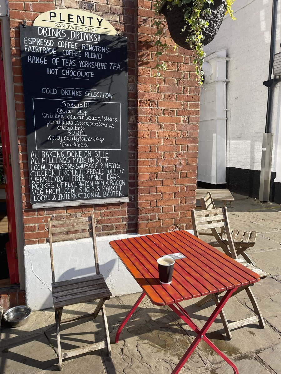 Today definitely warrants an early triple shot #coffee #Thirsk #NorthYorkshire #supportlocal