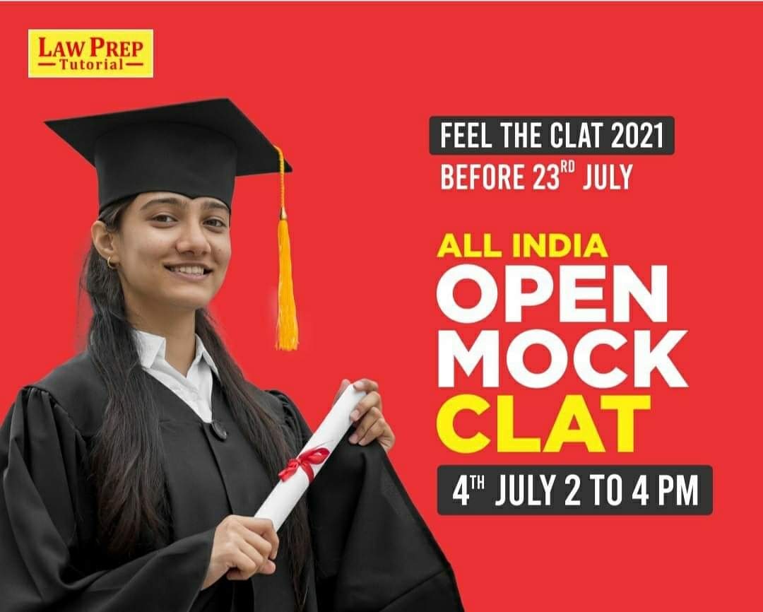 panacealearn's tweet image. #clat_2021_aspirants

Get the CLAT Exam Experience before the Exam !!

All India Open Mock for CLAT 2021

On 4 July 2021-2-4 pm 

The exam is free for everyone.

Register now 
 
Call 7348443991
.
.
.
#lawpreptutorialprayagraj #allindiaopenmock #mock #feeltheclatexam #registernow