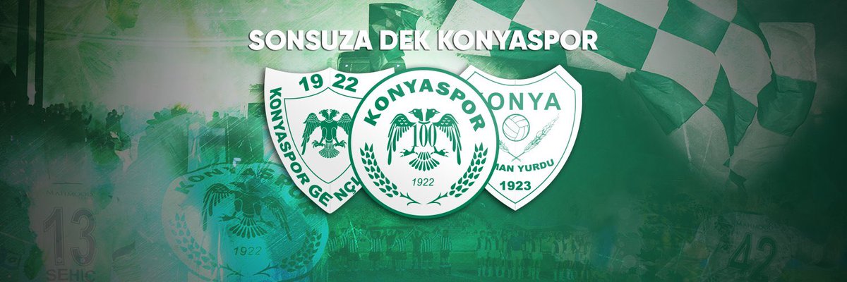 #SonsuzadekKonyaspor
#AsırlıkSevdamız 
#22Haziran1922denBeri
