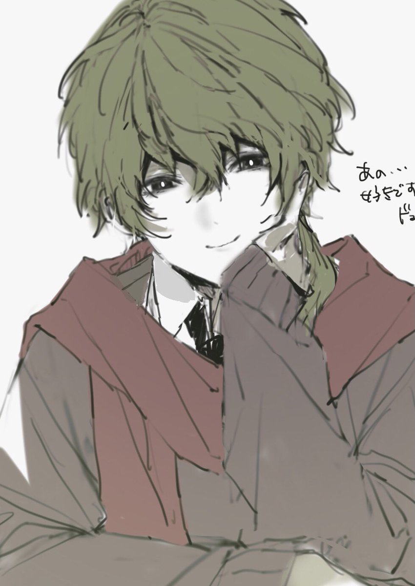 P7Bpx's tweet photo. これはソウシンとヒヨリくんの萌え袖描きたかったやつ… https://t.co/r87dS16ik5