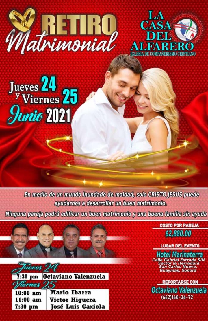 CFMHermosillo's tweet photo. Listos para el Retiro Matrimonial Junio 2021 en San Carlos, Sonora.
#cfmpics https://t.co/pr0uZ6KJTg