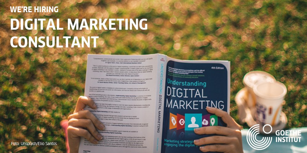 GI_Indonesien's tweet photo. We are looking for a dedicated and highly experienced colleague as a regional “Digital Marketing Consultant” to begin September 1, 2021 (fixed term of 1 year, 
extendable). More: https://t.co/LRG8rIz1bY #WeAreHiring #JobOpening #LowonganKerja https://t.co/nNycdvW61I