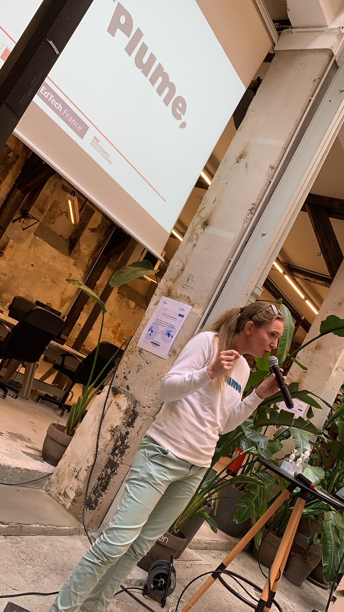 EdtechFrance's tweet image. « La production d’écrit est LA variable qui permet à chaque enfant de réussir, de développer son rapport aux autres » @plume_app 
#EdTechForGood 🚀🚀 @BanqueDesTerr @AudeGueneau
