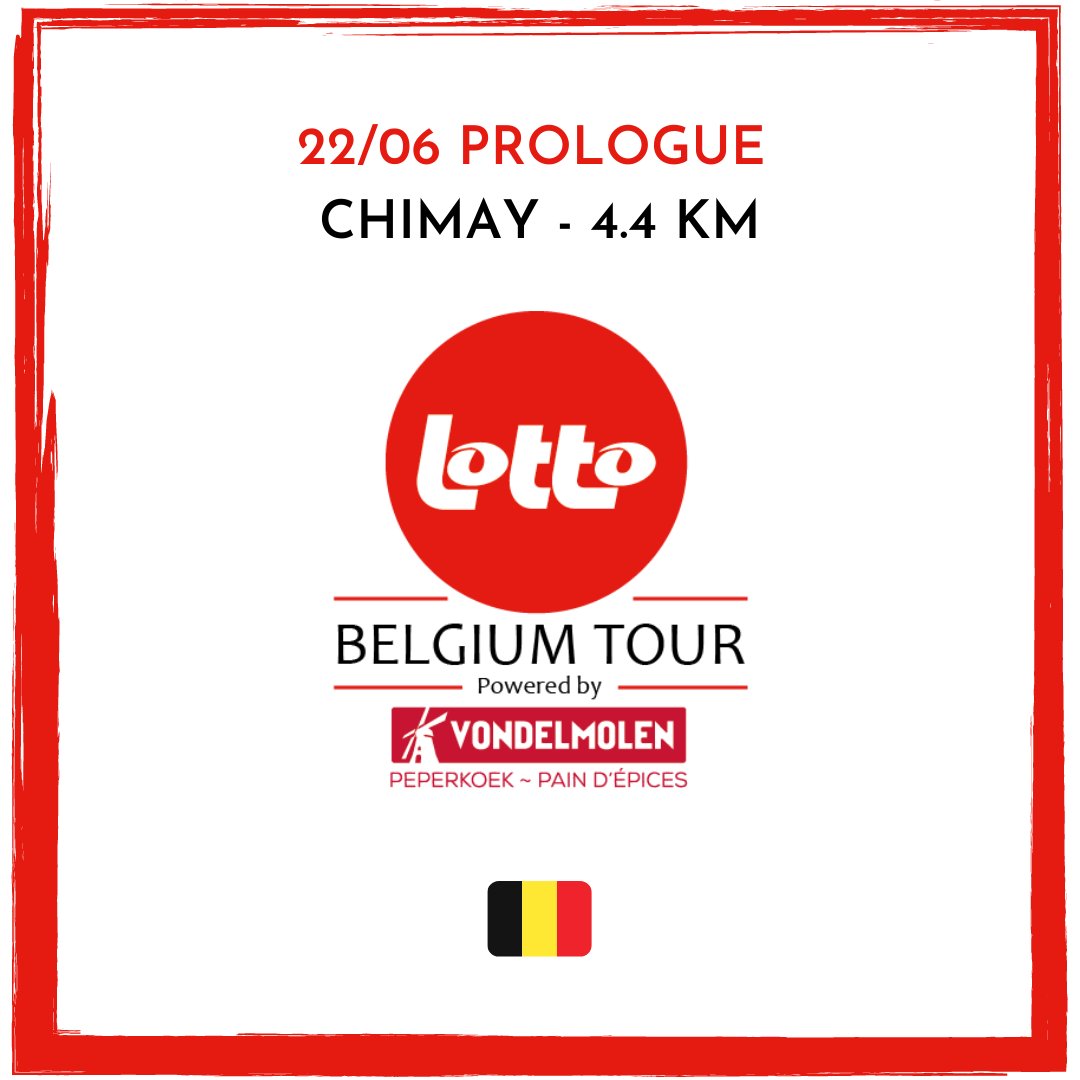 Good morning! 
The day has finally arrived, today the #LottoBelgiumTour 2021 begins!
After our edition of 2020 had to be cancelled due to COVID we are all the more excited! And you?