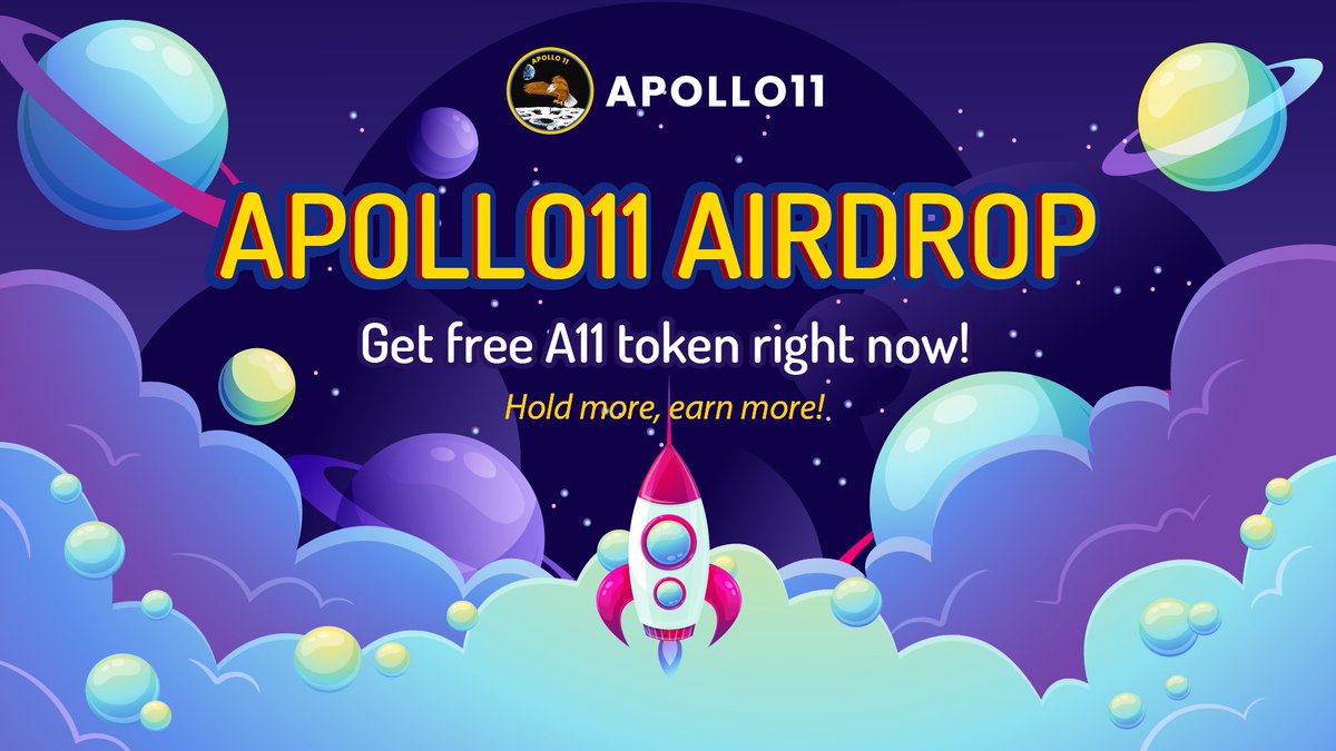 Apollo11_cc's tweet photo. 💥💥💥 Almost there, the airdrop! 💥💥💥
🌈 Anticipating right away with your e-wallet open and fully prepared for the blast of cash 🎫💎🎁

🌪 @Airdrop 
🌪 @AirdropStar 
🌪 @AirdropNews 
🌪 @Airdropdatabase 
🌈 Stocking Apollo 11, travel to the moon in a new way 🌜. https://t.co/MpMNloCfZz