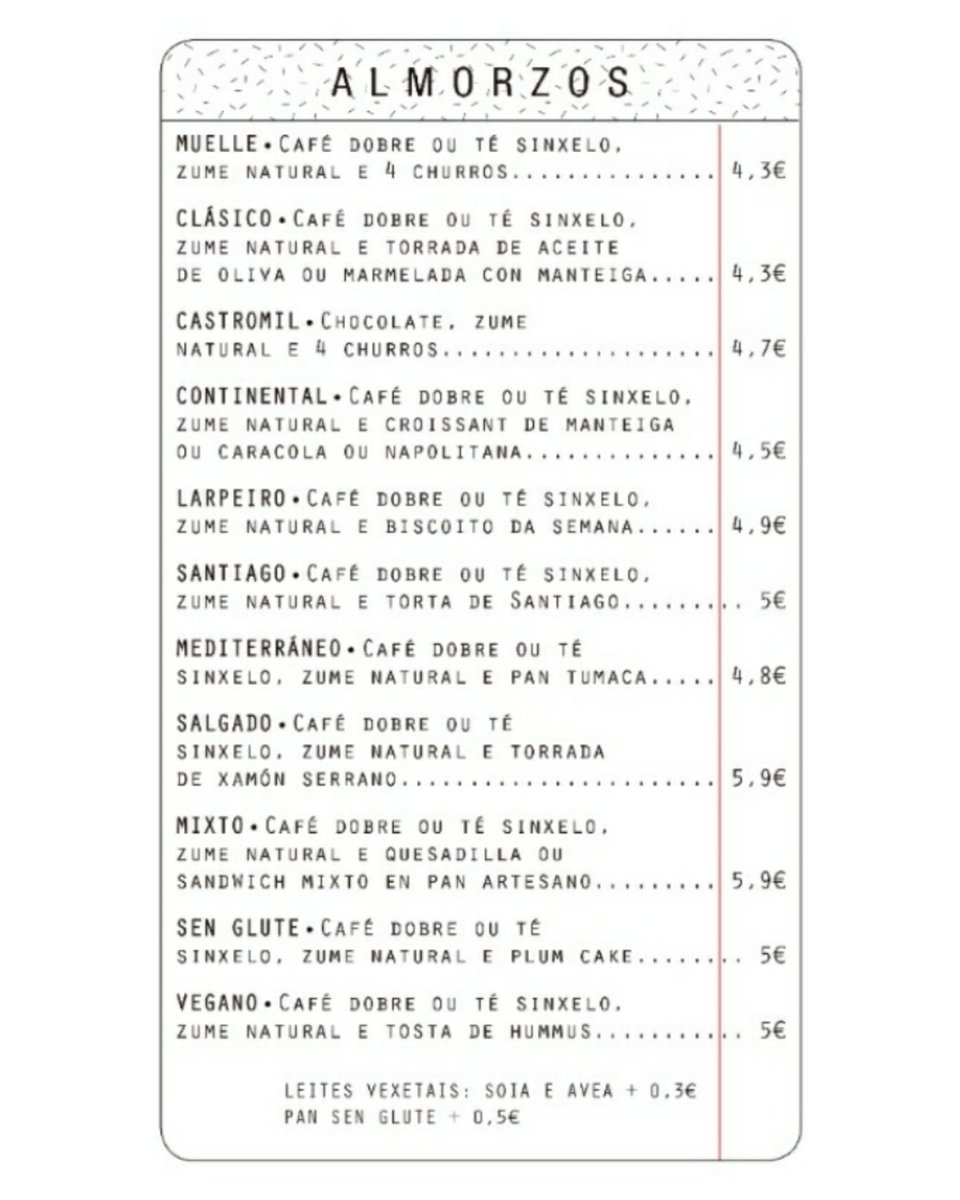 cafebarelmuelle's tweet photo. ALMORZO DOCE 🆚 ALMORZO SALGADO
🔸 Muelle • Clásico • Castromil • Continental • Larpeiro • Santiago • Salgado • Mediterráneo • Mixto • Sen Glute • Vegano 🔸
√ Consulta as nosas ofertas diarias de biscoitos caseiros e bolería artesana 🥐
#Almorzos #ElMuelle1931 https://t.co/Qayz70kDOT